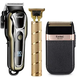 Clipper Electric Hair Trimmer for men Electric shaver professional Men's Hair cutting machine Wireless barber trimmer 240110