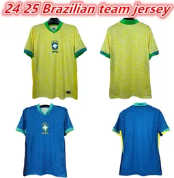 Richarlison 2024 2025 Antony Casemiro Jesus Brazils Soccer Jerseys Camiseta Raphinha Paqueta Vini Jr Rodrygo Brasil Maillots Shird Men Uniorm S- 4xl