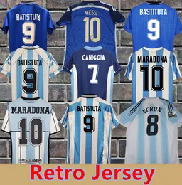1978 1986 1998 Arjantin retro futbol futbolu Maradona 1996 2000 2001 2006 2010 1994 Çocuk Kempes Batistuta Riquelme Higuain Kun Aguero Caniggia Aimar Futbol Gömlekleri