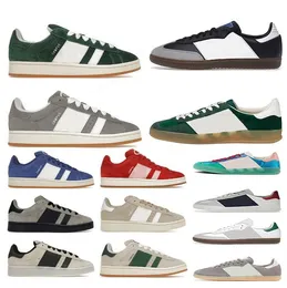 OG Scarpe firmate di lusso Campus anni '00 Sneakers in pelle scamosciata Verde scuro Cloud Wonder Bianco San Valentino Blu semilucido Ambient Sky Gazelle uomo donna scarpa da ginnastica casual