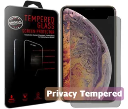 Anti Spy Screen Protector för iPhone 13 XS Max XR Sekretess Tempererat glas för iPhone 7 8 6S Plus med detaljhandelsbox4354508