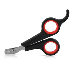 Hund grooming 1000pcs/lot rostfritt stål Pet Nail Clippers sax trimmer för kattdroppleverans hem trädgårdsmaterial dh3tz