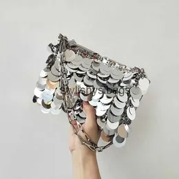 Totes Pailletten Handtaschen Sier Tasche Frauen Kleine Tote Bling Mode Dame Eimer Mädchen Glitter Geldbörsen 2023stylishyslbags