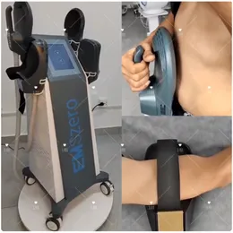 Hot New 4 Handles 근육 자극기 RF 신체 슬리밍 EMSZERO 14 TESLA 미용 장비 EMS 조각 기계 CE 인증