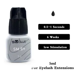 Pędzle 1 butelka HS SM S plus klej Ellash Extensions 5ml Oryginalne narzędzia do makijażu Korea Profesjonal