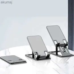 Suportes de montagem de telefone celular Tablet de telefone móvel Estrutura de suporte universal para transmissão ao vivo preguiçosa Suporte de mesa doméstico Elevador dobrável telescópico compacto YQ240110