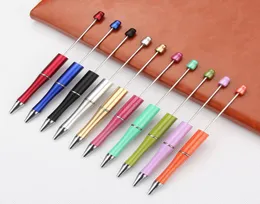 Adicionar um grânulo diy caneta original grânulo esferográfica canetas trabalho artesanato ferramenta de escrita presente publicidade wb27346294512