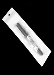 622см 100шт.лот прозрачная белая жемчужная ручка пластиковый полиэтиленовый упаковочный мешок OPP упаковка молния замок-молния розничные пакеты мешочки для ювелирных изделий w4436386