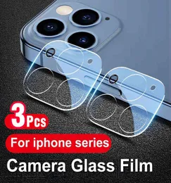 3pcs arka kamera lens koruyucuları iPhone12 iPhone 13 için kapak