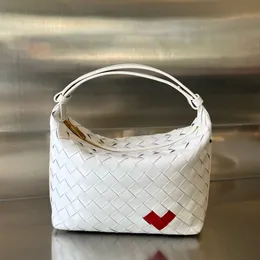 10A Üst Düzey Replikasyon BV's Wallace Tasarımcı Çantası 22cm Intrecciato Cowhide Deri Dokunma Öğle Yemeği Çantası Tote Çanta Lüks Moda Omuz Çantası Ücretsiz Nakliye