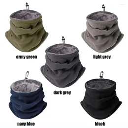 Bandanas tjock fleece varm halsduk mjuk polär hals varmare fiske sport ansikte mask camping vandring hatt cykling