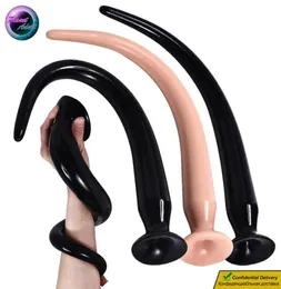 34 cm SizesMall PVC Anal Plug Masturbator Gay Butt Expander Tarm Insertion Vuxna sexleksaker för kvinnor lesbisk fitta prostata x01597018