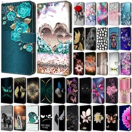 حالات الهاتف الخلوي لـ Samsung A52S 5G Case Pattern Wallet Wallet Cover for Samsung Galaxy A52S A 52 A12 A22 A32 5G Phone Case FundAsl240110