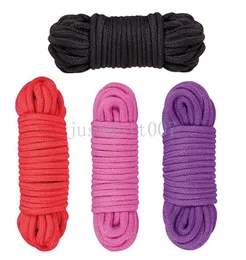 Corda de algodão japonês 1633FT macia ao toque Shibari amarrar tiras de arte de contenção T877749012