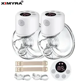 XIMYRA S12 Tiralatte elettrici a mani libere Estrattore di latte materno Pompa portatile Tiralatte wireless indossabile 240109