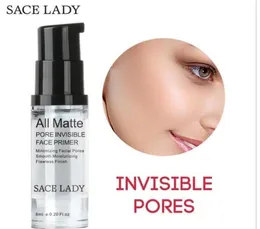 기공 Invisible Foundation Primer Mattifying 기공 최소화 프라이머 매끄러운 미세한 선 오일 컨트롤 페이스 메이크업 프라이머 6ML5316225