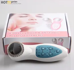 7 LED Pon 3MHz Ultrasuning Antiaging Urządzenie Urządzenie do pielęgnacji twarzy Usuń Massager Piękna podnoszenia 4233026