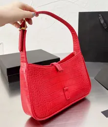 Borsa a mano Borsa hobo con cerniera in pelle Mini borsa di design di lusso sotto le ascelle Borsa sotto le ascelle di alta qualità con tracolla regolabile borsa da vacanza alla moda Regali del festival