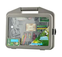 Nuovo kit per microscopio con zoom biologico per principianti con corpo in metallo durevole 300X600X1200X per bambini Studenti Gift5861337