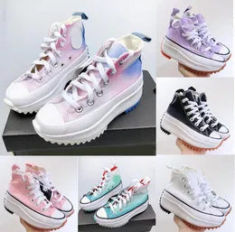 Shoes Canvas Kids Move Breathable High Top Sneaker Girls Fashion Thick Bottom Platform Flat Wedding Ultra Light Comfortable Sports Shoe Eur 28-35