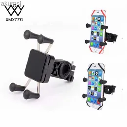 Cell Phone Mounts Holders XMXCZKJ Bike Bicycle Mobile Phone Holder Accessories Stand Support For X Cell Phone Motorcycle Mount Holder YQ240110