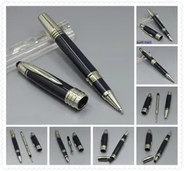 عالي الجودة JFK Dark Blue Metal Roller Ball Pen Pen Pen Fountain Pen Pen Stationery Luxury 4810 Write Ink Pens Gift 1943263