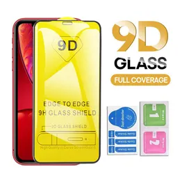 9D Full Cover Glue Tempered Glass Screen Protector For iPhone 13 12 Mini 11 Pro XR X XS MAX 8 7 6 Samsung A71 A51 A707013249