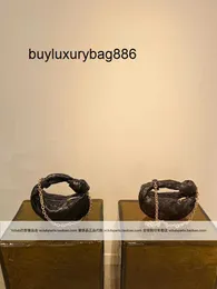 Italia Jodie Hangbag Bottegaa 22 Nuovi termini con catena intrecciata nera Borsa a tracolla Mini Jodie con una spalla