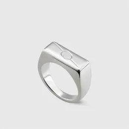 Дизайнерское кольцо Серебряные кольца 925 Мужские кольца Роскошные ювелирные изделия Кольца для женщин Размер от 6 до 11 Подарочная мода Bijoux Anneaux