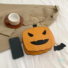 Sacs de soirée Sac à bandoulière Halloween Créatif Élégant Cartable PU Cuir Épaule Quotidienne