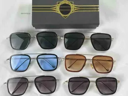 Okulary przeciwsłoneczne A DITA Flight 006 Stark szklanki Top Luksusowy projektant wysokiej jakości dla mężczyzn Kobiety Nowy na całym świecie słynny pokaz mody Italian006 GQVF