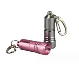 New mini led flashlight keychain flash light key chain aluminium alloy Small Lamp Mini Flashlights for promotional Gift