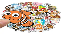 103050PCS Kawaii Animale Del Fumetto Adesivi Auto Moto Bagagli Chitarra Skateboard Impermeabile Classico Giocattolo Kid Decal Adesivi Car4842762