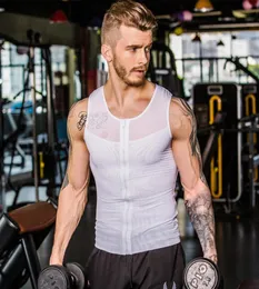 Erkekler zayıflama fitness yelek erkek vücut şekillendirici yelek adam bel cincher korse vücut zayıflama karın bel ince shapewear2141118