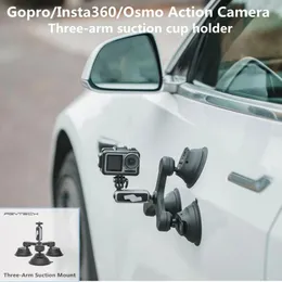 Штативы Insta360 One RS, подставка на присоске, крепление для спортивной камеры, автомобильный штатив на присоске для Gopro 11 10/DJI Action 3, аксессуары для кронштейнов