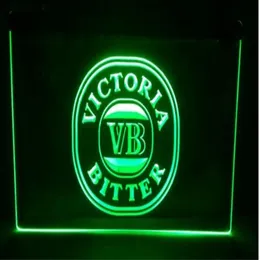 Victoria Bitter VB Beer Bar Pub LED Neon Light Znak Wystrój domu Crafts263J