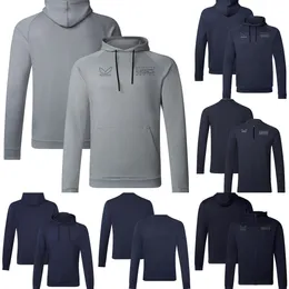 2024 Nuova felpa con cappuccio F1 Formula 1 Team Racing Logo Felpa con cappuccio Primavera Autunno Moda uomo Felpa con cappuccio Sport all'aria aperta Zip Up Giacca con cappuccio