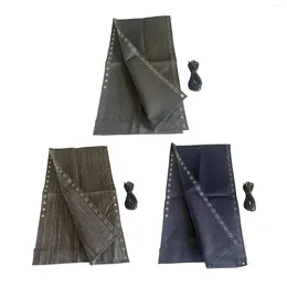 ロープ付き枕ユニバーサル交換用生地プール芝生の折りたたみ式ソファ用のリクライニング布を覆う