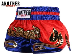 Kickboxing masculino thai boxe shorts treinamento curto muay thai boxeo shorts luta troncos esportivos esporte para crianças 7947192