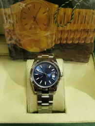 Con caja original Reloj de alta calidad 41 mm Presidente Datejust 116334 Cristal de zafiro Asia 904L Movimiento Mecánico Relojes automáticos para hombre 81