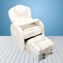 Wielofunkcyjne luksusowe masaż elektryczny stóp Spa Różowe krzesło z oświetleniem LED