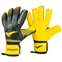 High Quality Kids Men Goalkeeper Gloves Thick Latex Soccer Finger Protection Football Goalie Keepers Kit Size 6 7 8 9 10 240111