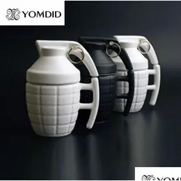 Кружки Creative Grenade Coffee Практичная чашка для воды с крышкой Забавные подарки Granada Creativa Taza De Cafe T2005063967973 Прямая доставка Hom Dhftn