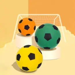 Silent Football Hight Density Silent Soccer Ball Mute Bouncing Foam Ball Air Bounce Silent Basketball Children Sports Toy Game 240111