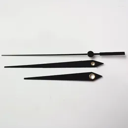 벽시계 10sets/lot diy quartz clock movement sun 12888 샤프트 키트 스핀들 메커니즘 교수형 검은 시계 수리 교체