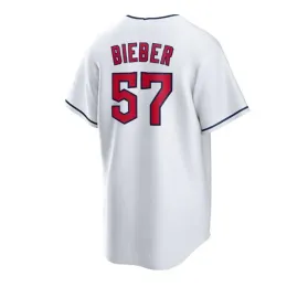 Dropshipping CLEVELAND Baseball Jersey Jose Ramirez Amed Rosario Shane Bieber Steven Kwan Josh Naylor Jim Thome Ricky Vaughn Cam Gallagher Manny Ramirez GUARDIAN