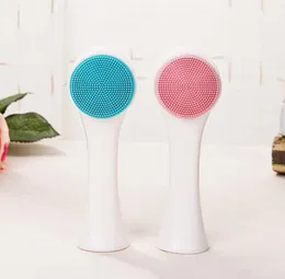 Twosided Silicone Face Scrub Clean Facial Cleanser Brush Skin Care Washing Brush Massager Pore Cleaner Wash Face Makeup Brushes7974477