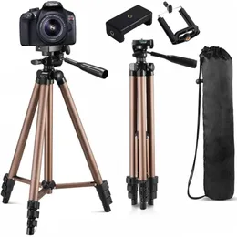 Accessories Camera Tripod for Cellphone Phone Tripod for Phone Camera Holder for Canon Nikon Sony Dslr Digital Dv Camcorder Wt3130 Aluminum