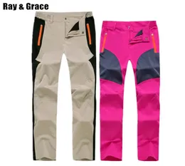 Ray Grace Quick Dry Handing Pants Women Summer Stretchy Outdoor Pants Waterproof Men Trekking Fishing Trousers Mountain Climbing C19283594