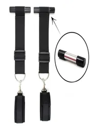 BDSM SEX TOYS DOOR SWING HANDCUFFS HANGING HANGING HAND CUFFS FETISH BDSM BONDAGE RESTS SEX TOYS FOR COUPLESセックス製品Q0506343649